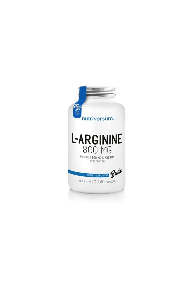 Nutriversum - BASIC - L-arginine 60 capsules