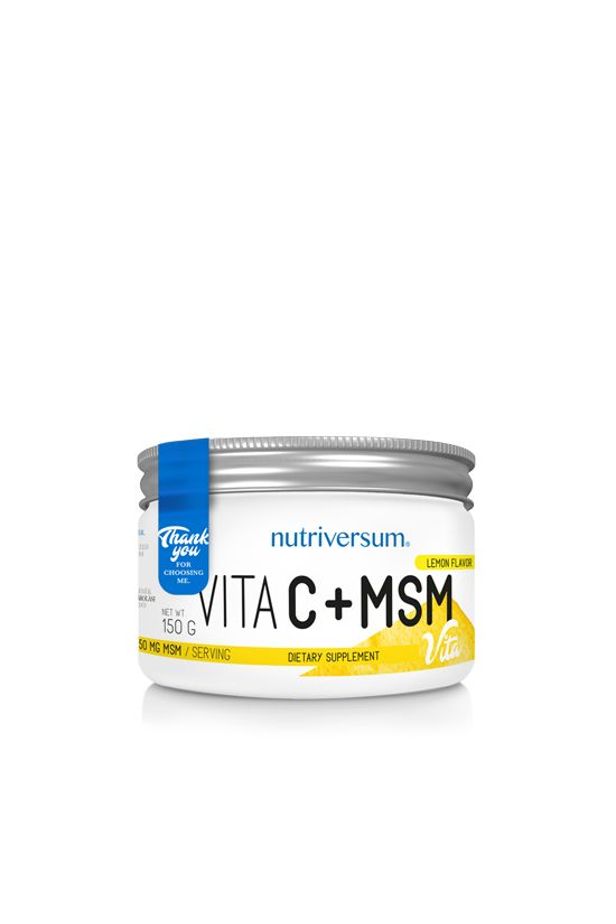 Nutriversum - VITA - C + MSM 150 g - citrom