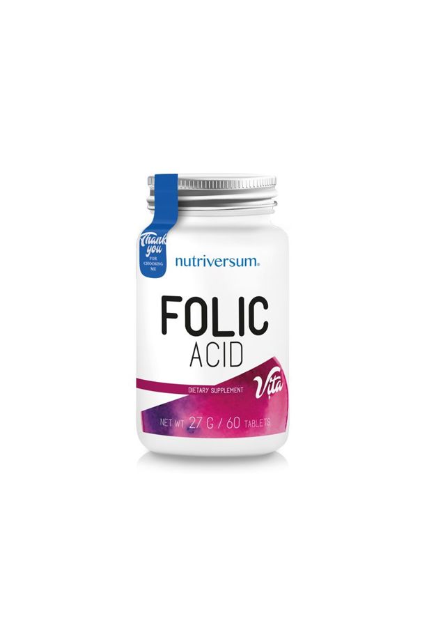 Folic Acid - 60 tablets - VITA - Nutriversum