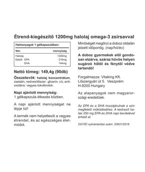 Omega-3 1200mg - 90