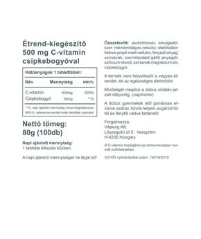 Vitamin C 500mg - 100