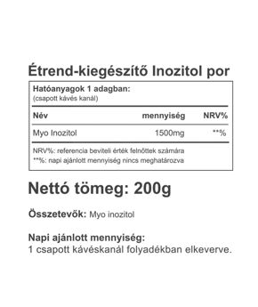 Myo Inositol 200g (100%) - 200g