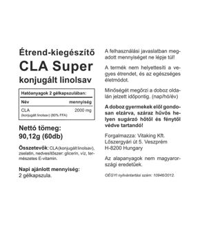 CLA Super - Conjugated Linoleic Acid - 60