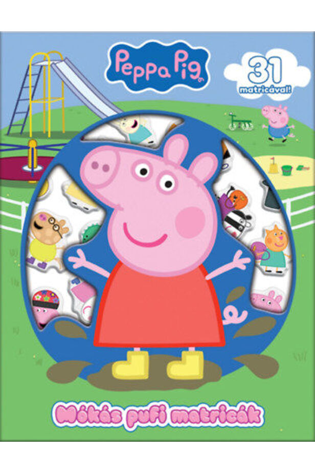 Peppa malac - Mókás pufi matricák