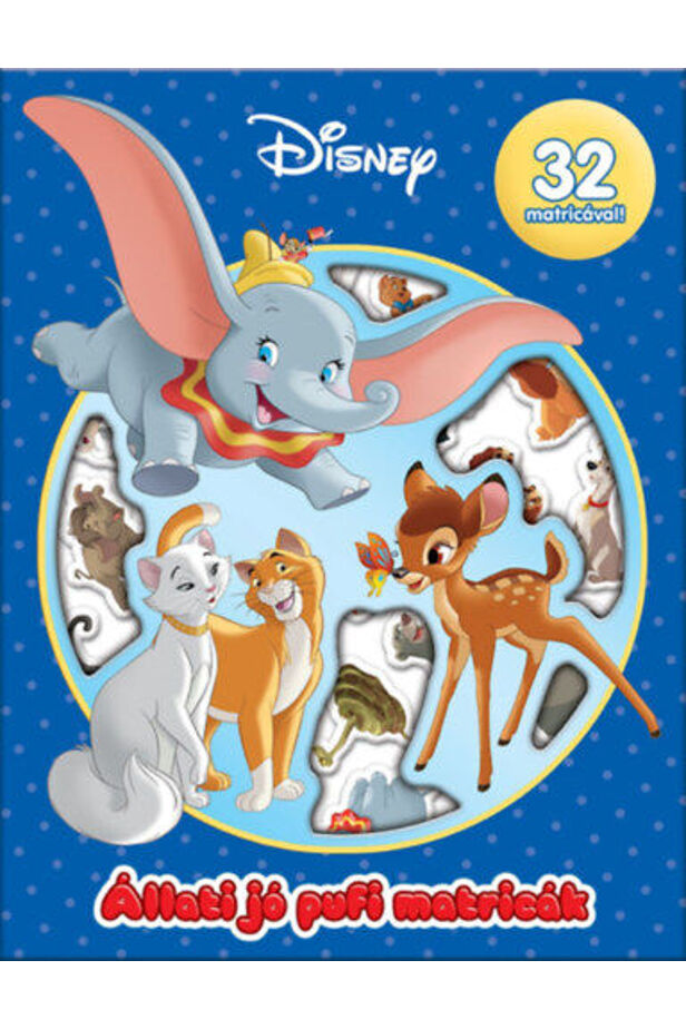 Disney - Állati jó pufi matricák