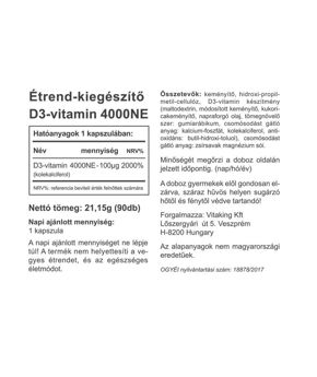 D3-Vitamin 4000NE - 90