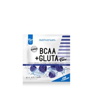 FLOW BCAA+GLUTA stick - kékmálna