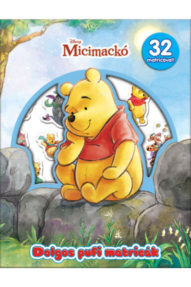 Micimackó - Dolgos pufi matricák