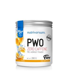 FLOW - PWO zero caffeine – narancs