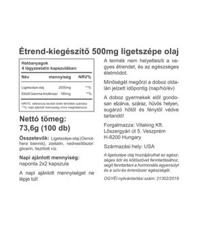 Vitaking Evening Primrose Oil 500mg - 100
