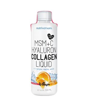 WSHAPE Collagen+Hyaluron+MSM Liquid - narancs