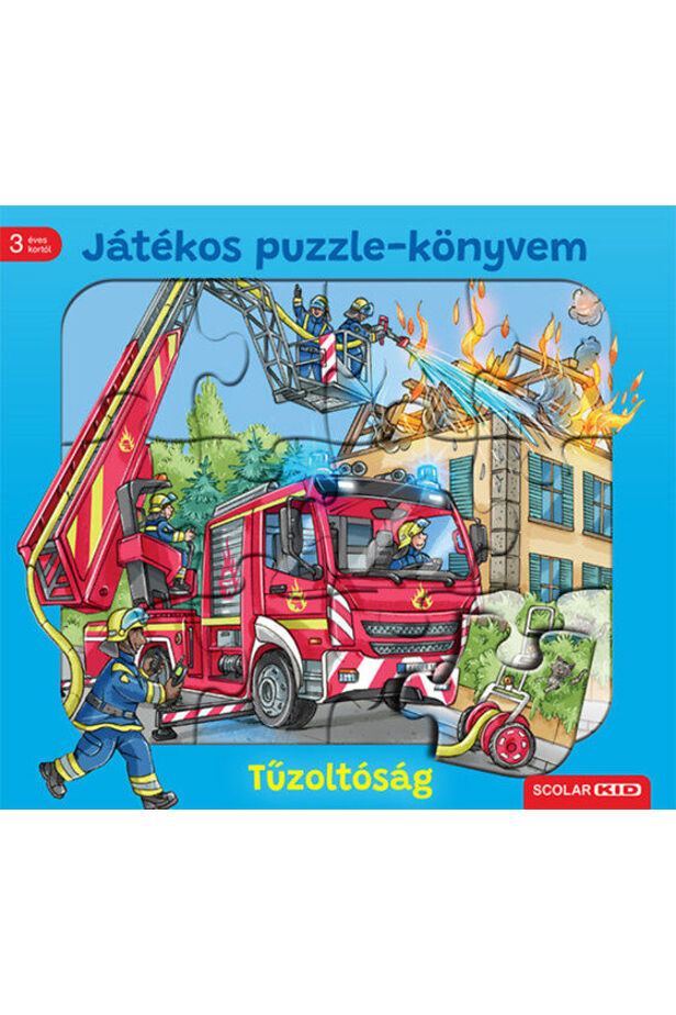 Játékos puzzle-könyvem: Tűzoltóság