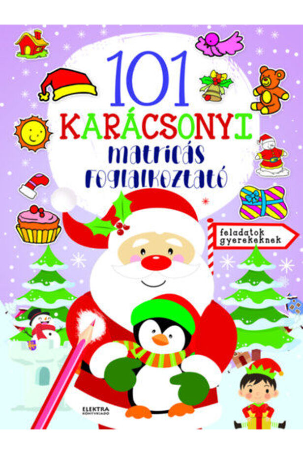 101 karácsonyi matricás foglalkoztató