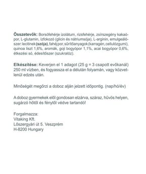 Vitaking Vegan Protein (Chocolate-Cinnamon) - 400g
