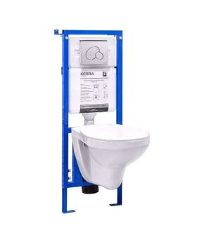 ROSSA-SET WALL-MOUNTED TOILET TANK SET