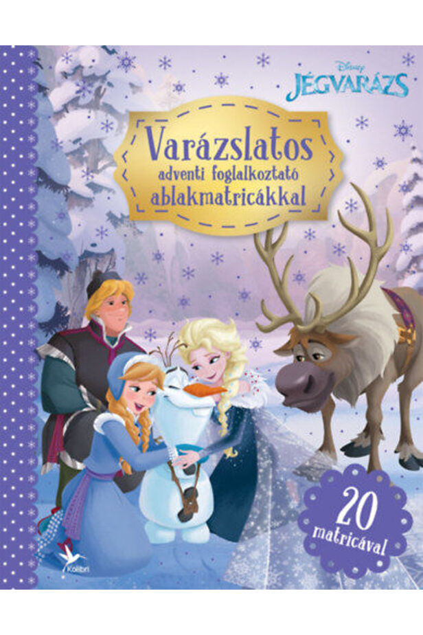 Jégvarázs - Varázslatos adventi foglalkoztató ablakmatricákkal